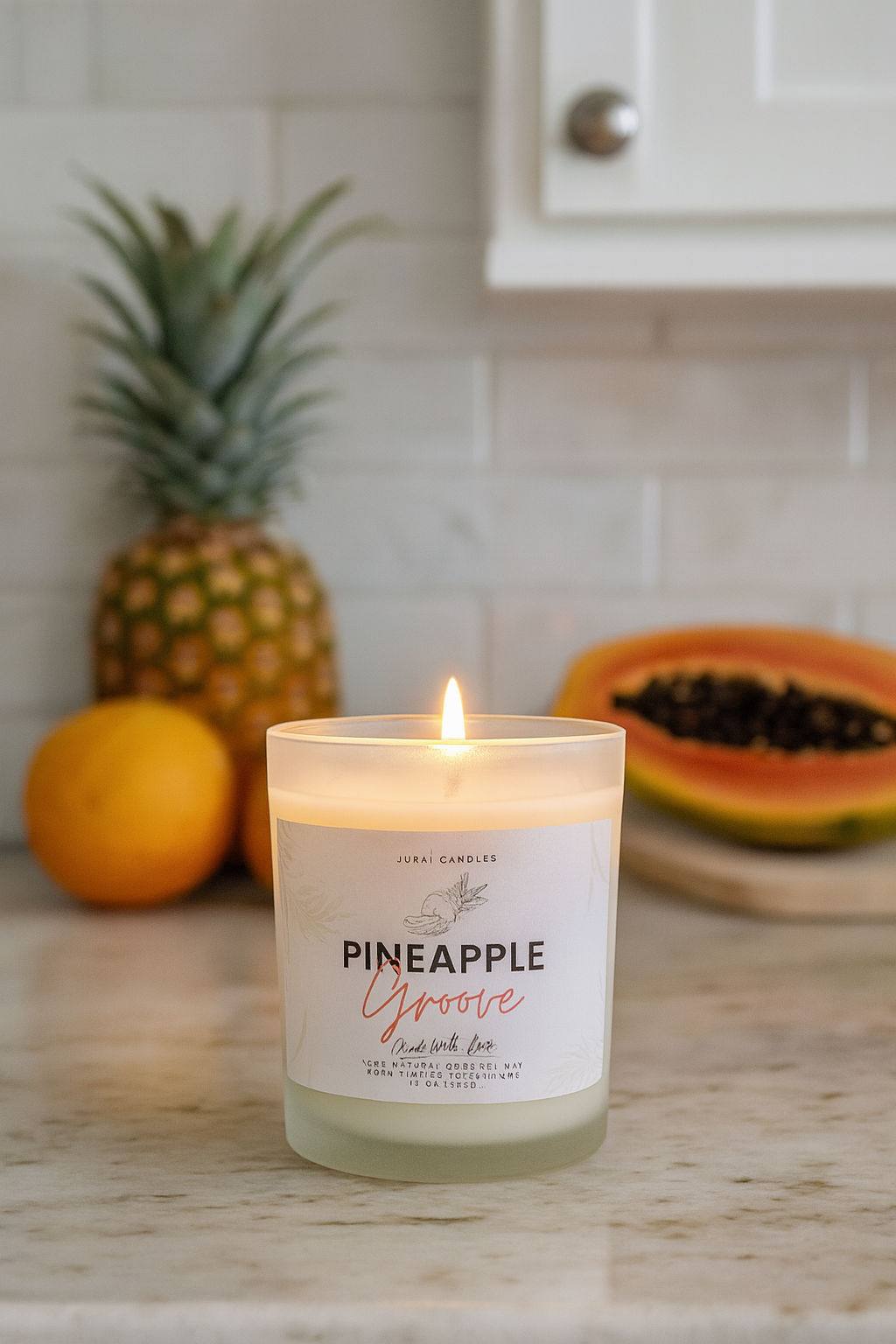 Jukai Pineapple Groove 10 Oz Scented Candle
