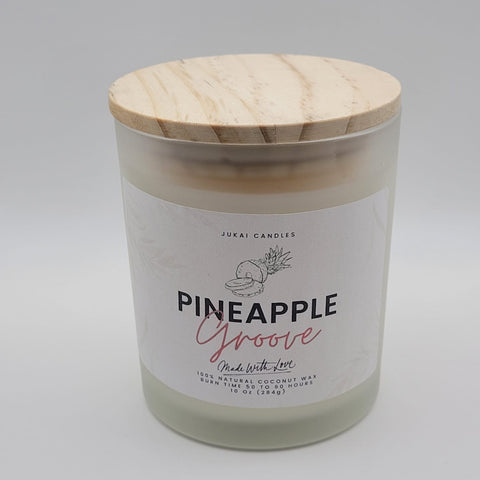 Jukai Pineapple Groove 10 Oz Scented Candle
